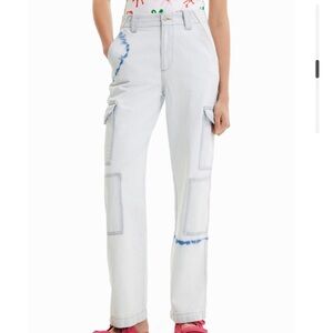 Desigual Tie-dye Cargo Jean